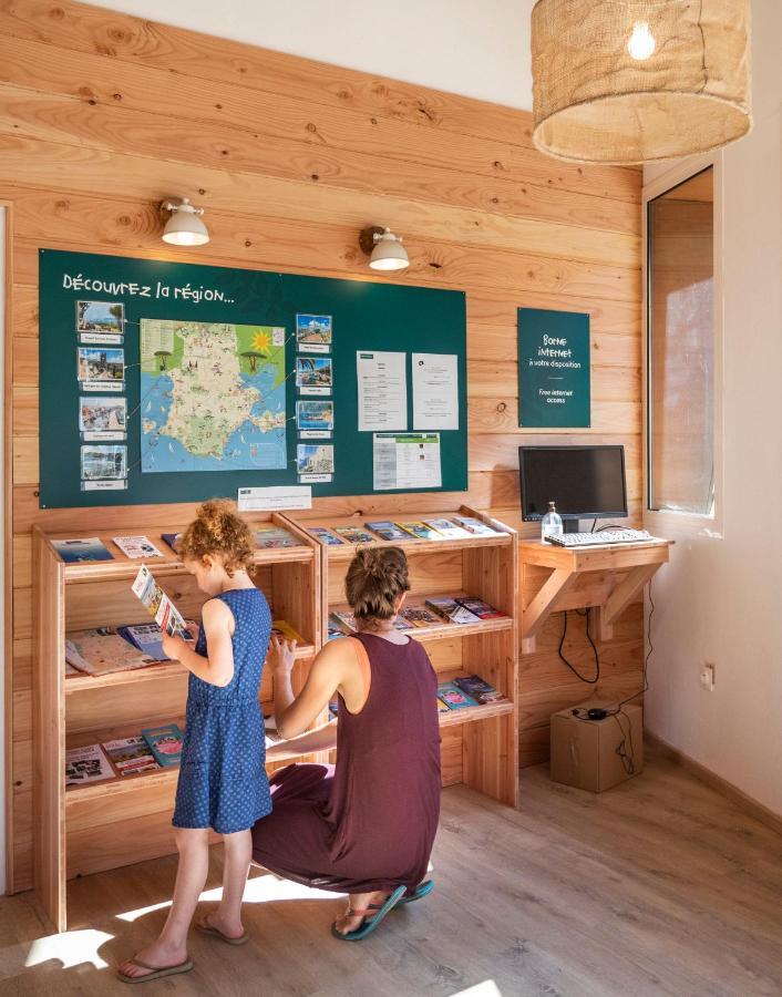 Huttopia Foret De Janas ลาแซน-ซูร์-แมร์ ภายนอก รูปภาพ